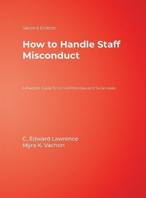 How to Handle Staff Misconduct 2/e