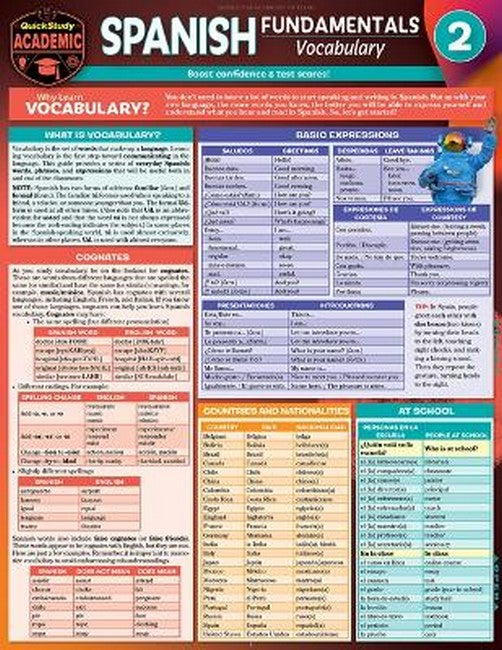 Spanish Fundamentals 2 - Vocabulary 2/e