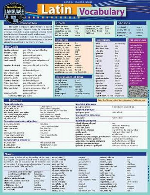 Latin Vocabulary