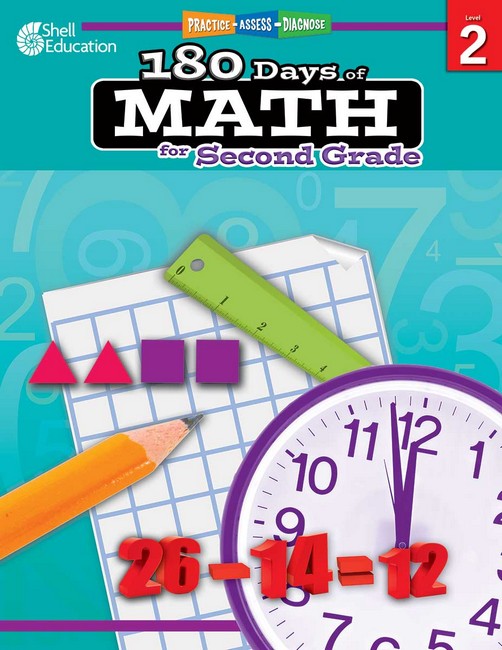 180 Days: Math for Second Grade