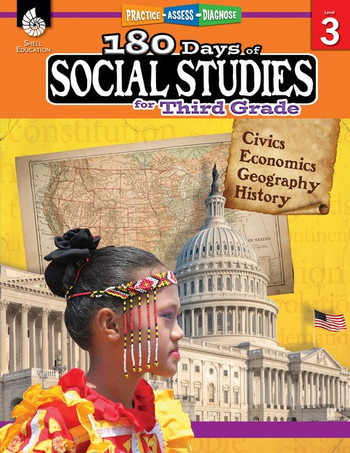 180 Days: Social Studies for Third Grade