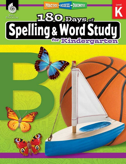 180 Days: Spelling and Word Study for Kindergarten
