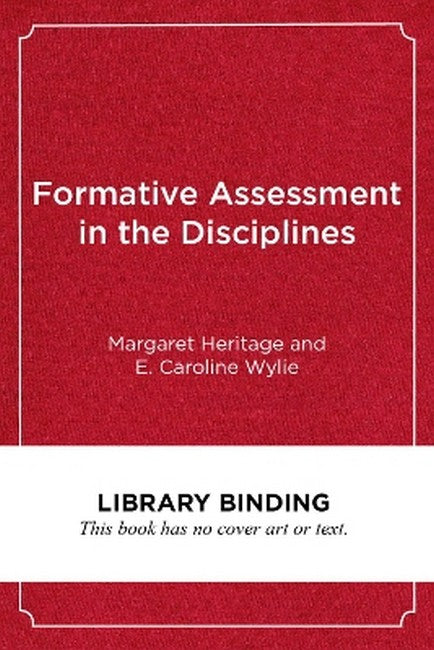 Formative Assessment in the Disciplines