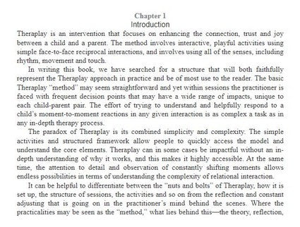 Theraplay (R) - The Practitioner's Guide