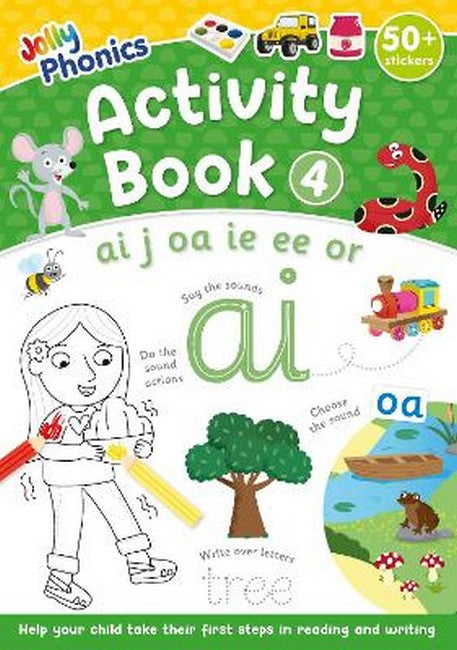 Jolly Phonics Activity Book 4