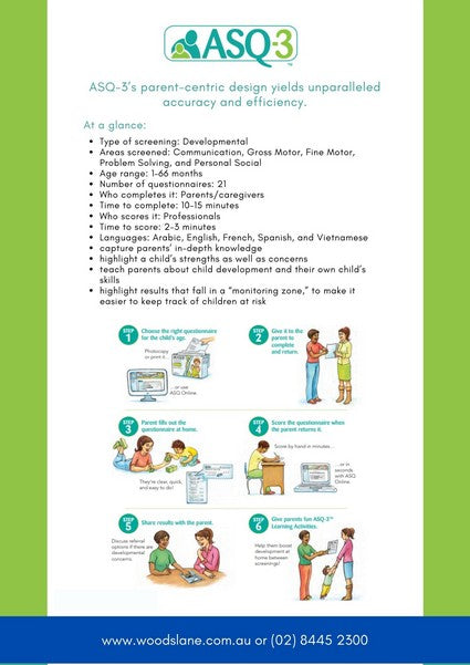 Ages & Stages Questionnaires (R) (ASQ (R)-3): Scoring & Referral DVD