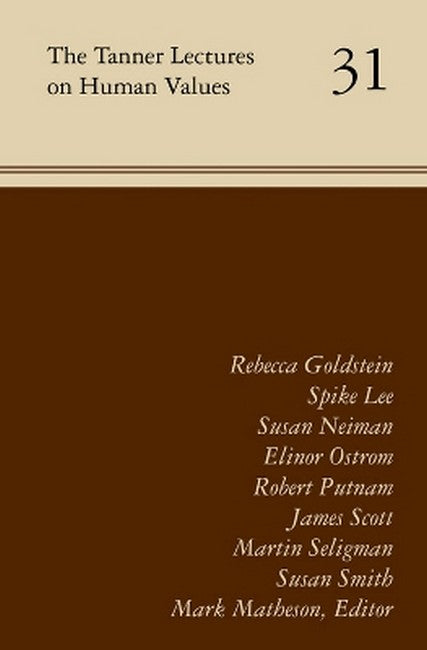 The Tanner Lectures on Human Values