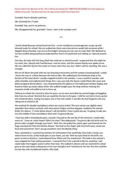 Because of You, This is Me